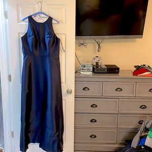 Alfred Sung navy blue bridesmaid dress. Worn once